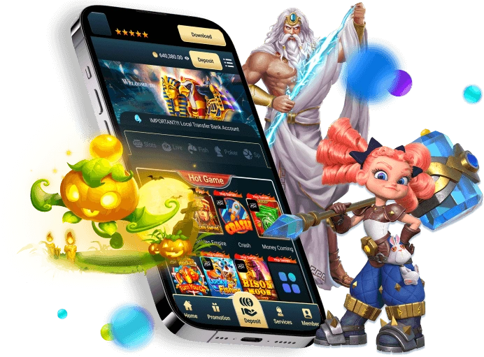 Đồ họa 3D sống động trong trò chơi bắn cá